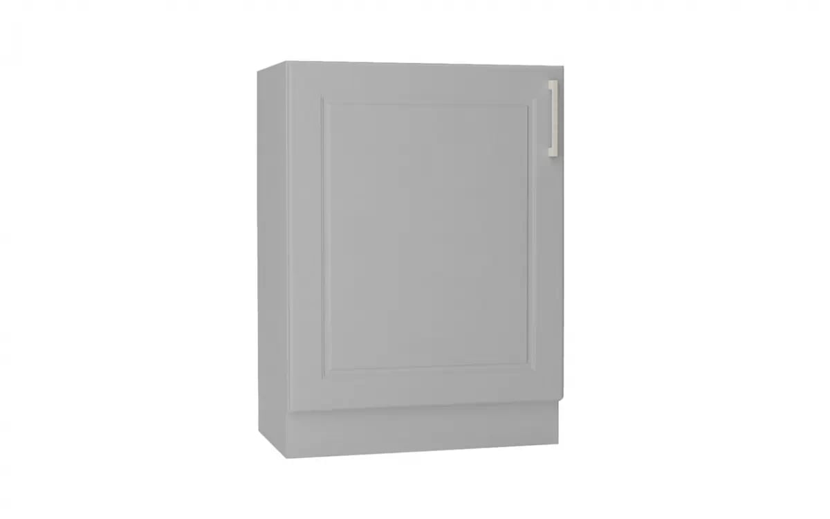 Dřezová skříňka Natalia D60 ZL P/L - šedý mat skříňka kuchyňská spodní Natalia D60 ZL P/L jednodveřová pod zlewozmywak - šedá mat
