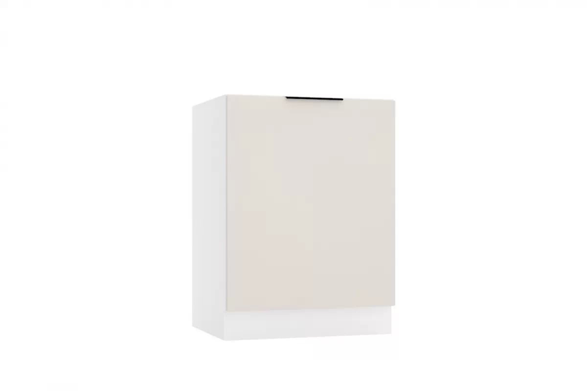 Dřezová kuchyňská skříňka Sonja D60 ZL jednodveřová - pískově béžová Skříňka kuchyňská jednodveřová pod zlewozmywak Sonja D60 ZL - Béžová Pískový