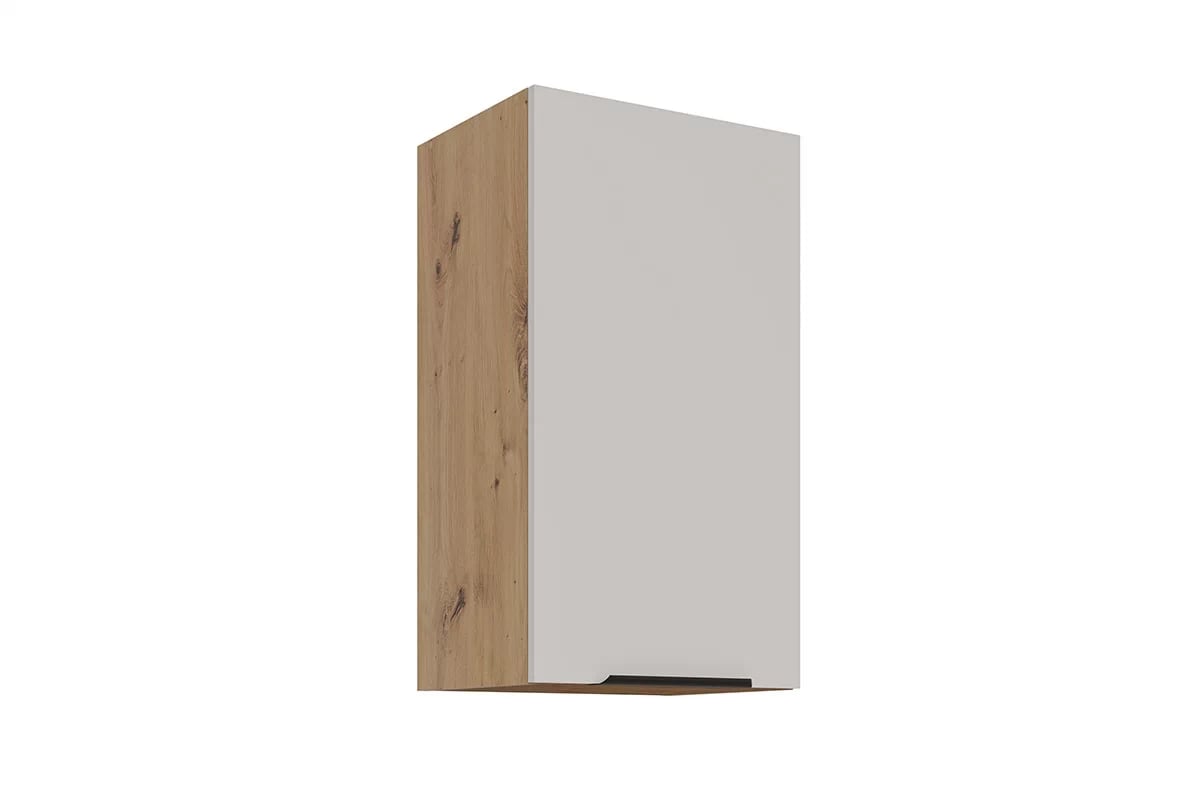 Kuchyňská horní skříňka Arvani 40 G-72 jednodveřová - kašmír / dub artisan skříňka kuchyňská závěsná Arvani 40 G-72 jednodveřová - kašmír / dub artisan