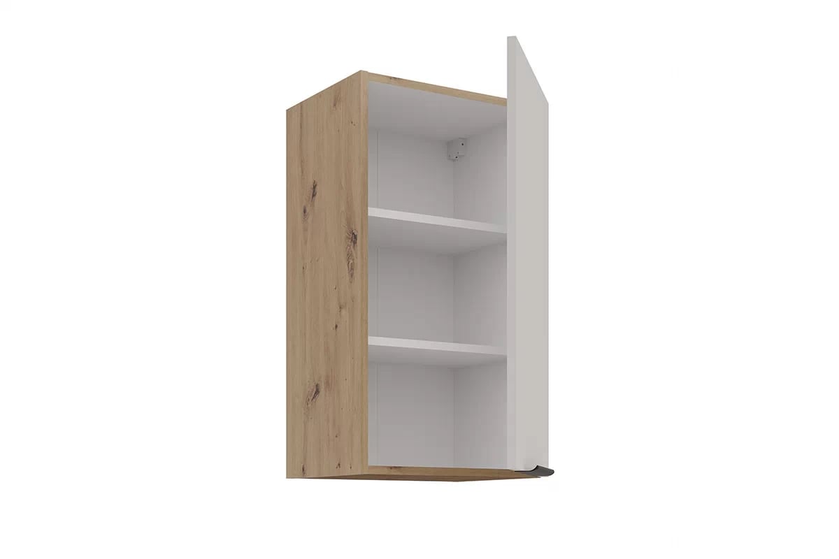 Kuchyňská horní skříňka Arvani 40 G-72 jednodveřová - kašmír / dub artisan skříňka kuchyňská závěsná Arvani 40 G-72 jednodveřová - kašmír / dub artisan