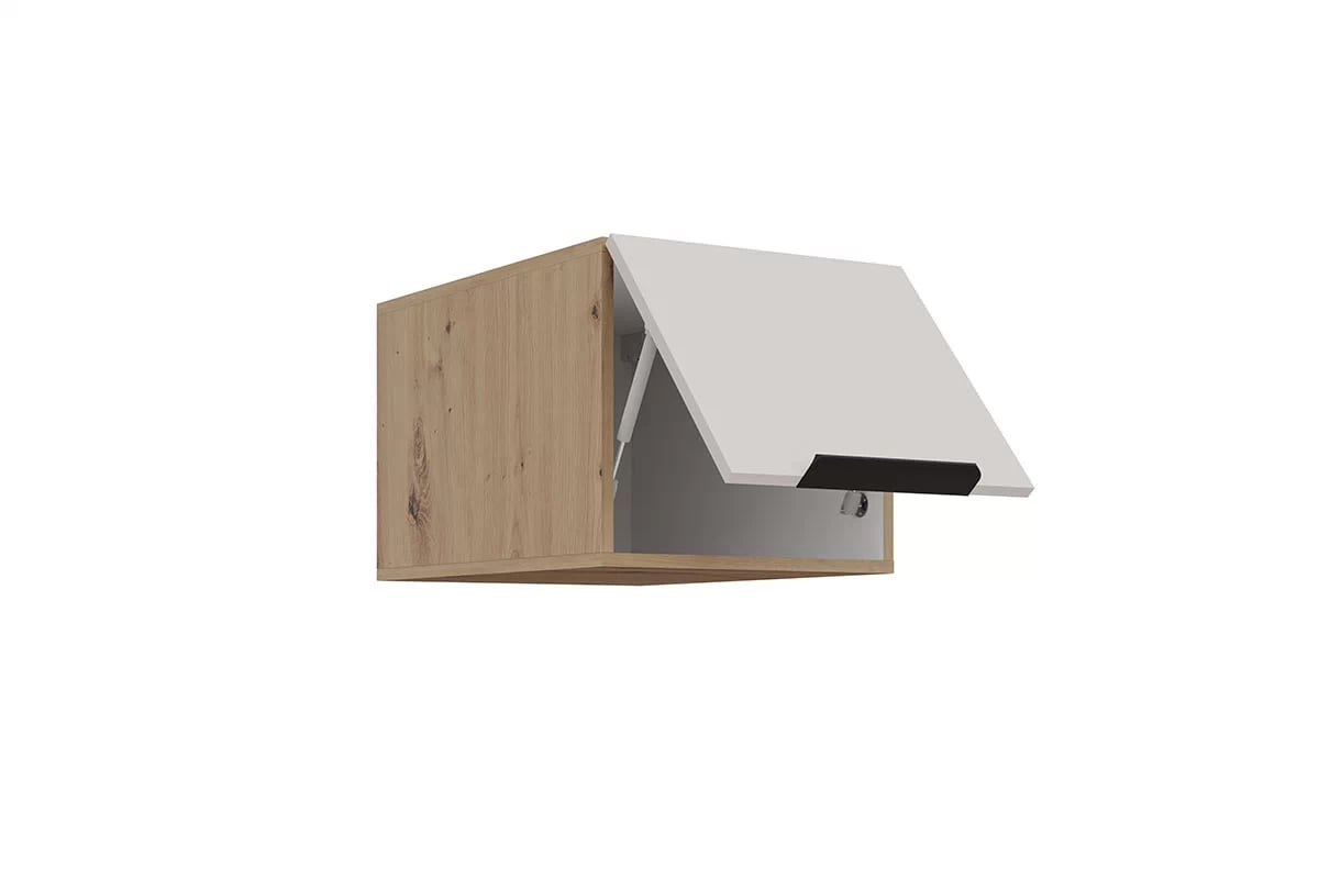 Kuchyňská horní skříňka Arvani 40 NAGU-36 nízká hluboká - kašmír / dub artisan skříňka kuchyňská závěsná Arvani 40 NAGU-36 nízká gleboka - kašmír / dub artisan