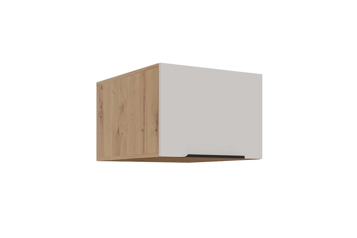 Kuchyňská horní skříňka Arvani 50 NAGU-36 nízká hluboká - kašmír / dub artisan skříňka kuchyňská závěsná Arvani 50 NAGU-36 nízká gleboka - kašmír / dub artisan