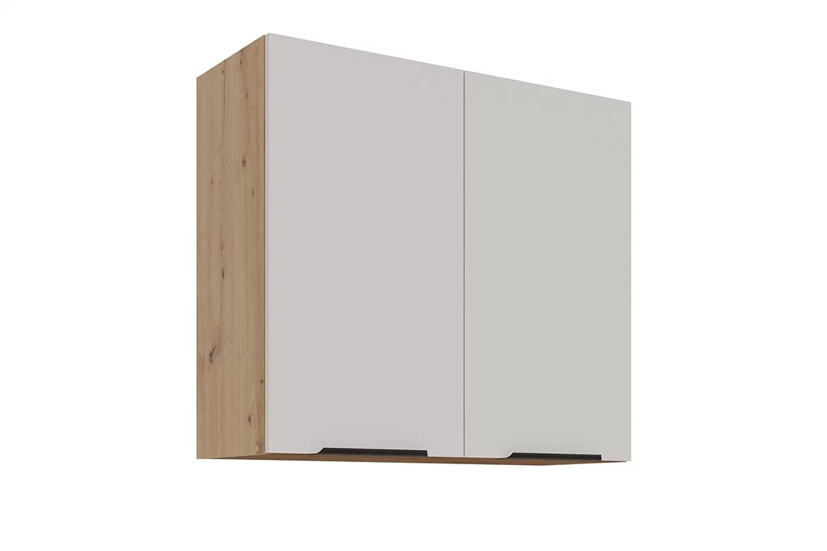 Kuchyňská horní skříňka Arvani 80 G-72 dvoudveřová - kašmír / dub artisan skříňka kuchyňská závěsná Arvani 80 G-72 dvoudveřová - kašmír / dub artisan