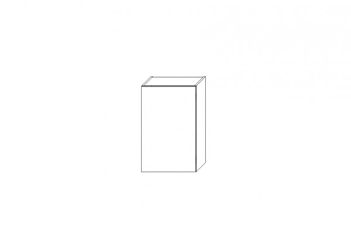 Závěsná kuchyňská skříňka Ilandia W45/71 jednodveřová - bílý mat Skříňka kuchyňská závěsná Ilandia W45/71 jednodveřová - bílý mat