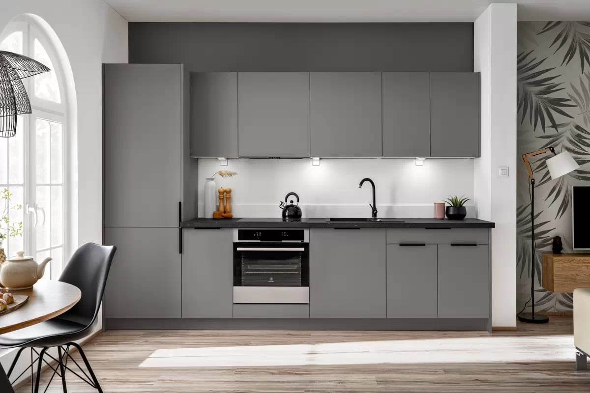 Závěsná kuchyňská skříňka Ilandia W45/71 jednodveřová - šedý mat Skříňka kuchyňská závěsná Ilandia W45/71 jednodveřová - šedá mat