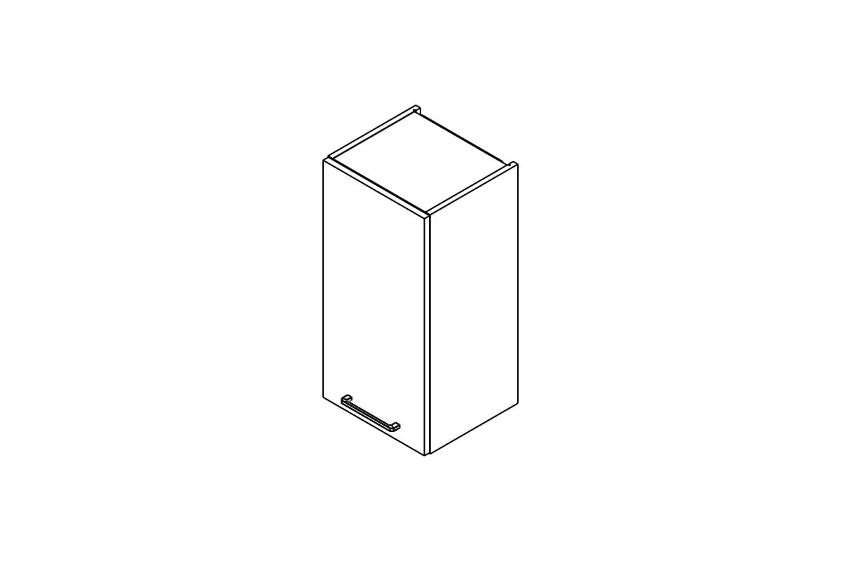 Závesná kuchynská skrinka Kammono F W35.1/71 jednodverová Skrinka Kuchynská závesná Kammono F W35.1/71 jednodverová