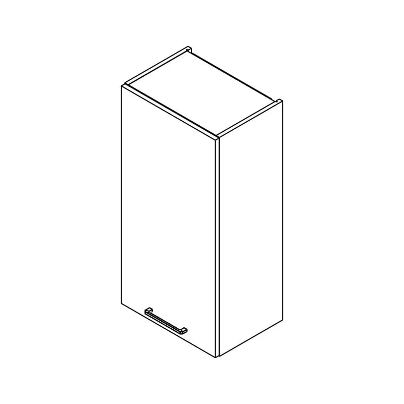 Závesná kuchynská skrinka Kammono F W45.1/90 jednodverová Skrinka Kuchynská závesná Kammono F W45.1/90 jednodverová