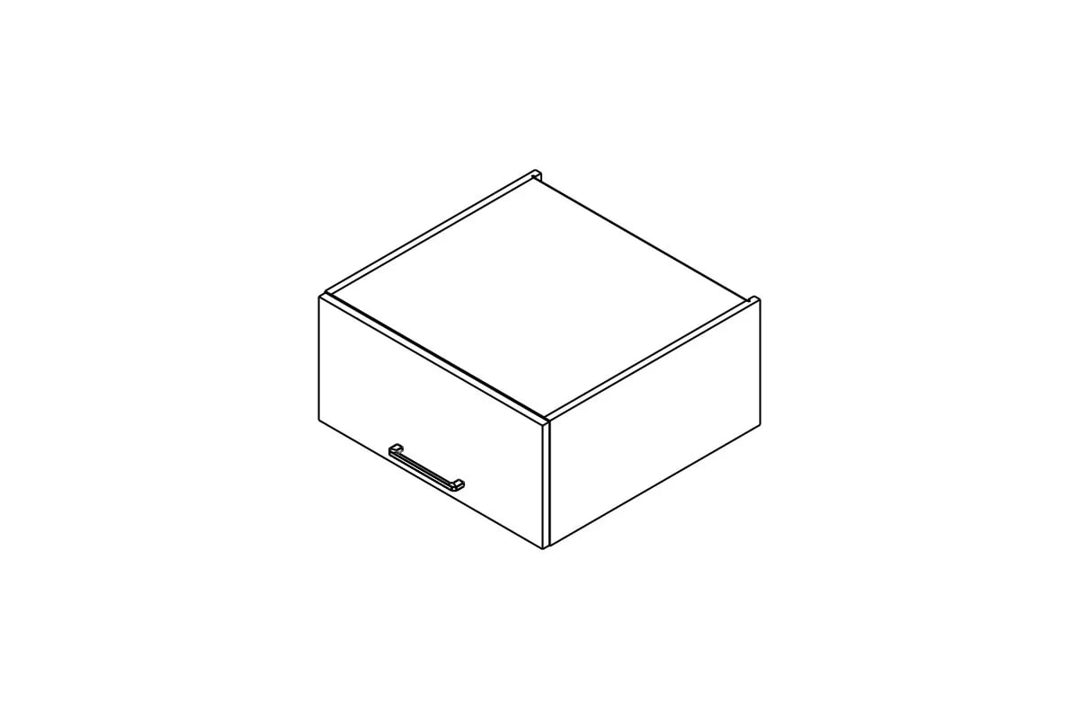 Nadstavcová kuchynská skrinka Kammono F WO60/29N Skrinka Kuchynská závesná Kammono F WO60/29N horná