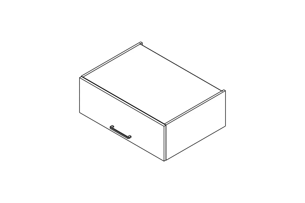 Horní kuchyňská skříňka Kammono F WO80/29N – nástavec skříňka kuchyňská závěsná Kammono F WO80/29N nadstawkowa