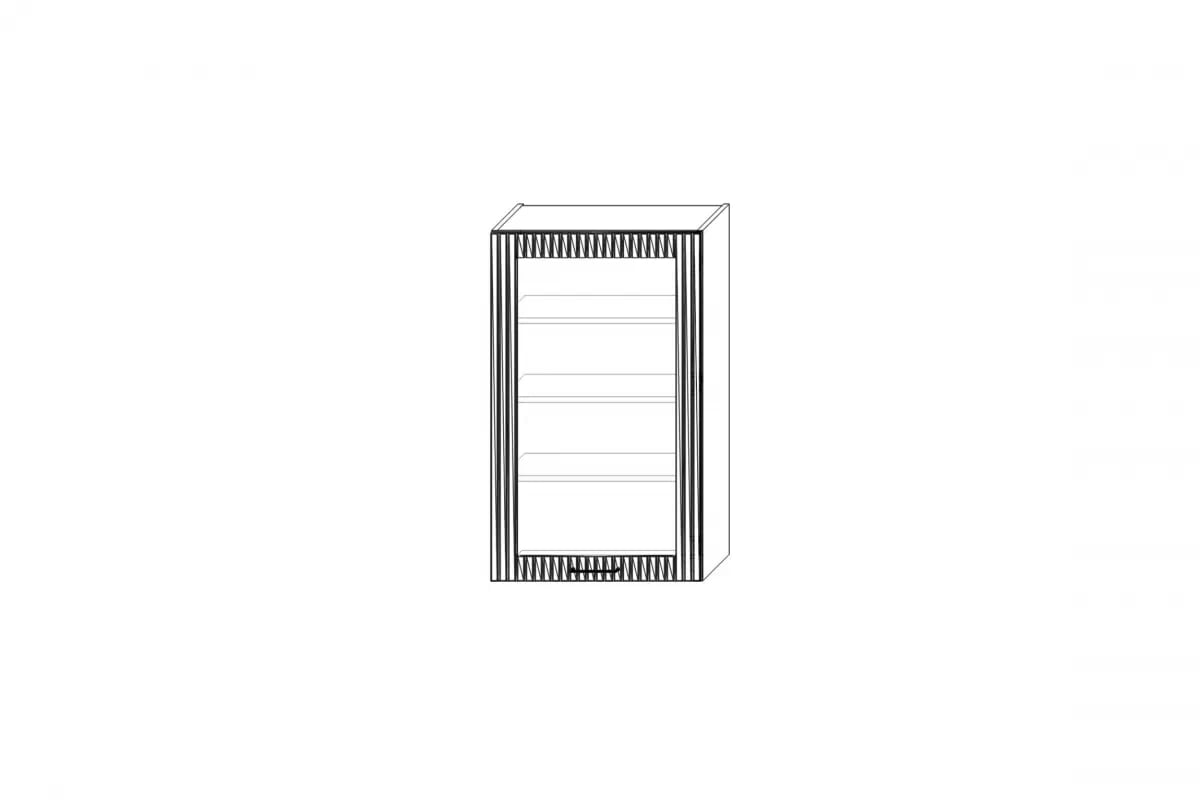 Skrinka Kuchynská závesná Kammono F11 WW60.1/100 jednodverová s presklením Skrinka Kuchynská závesná Kammono F11 WW60.1/100 jednodverová s presklením