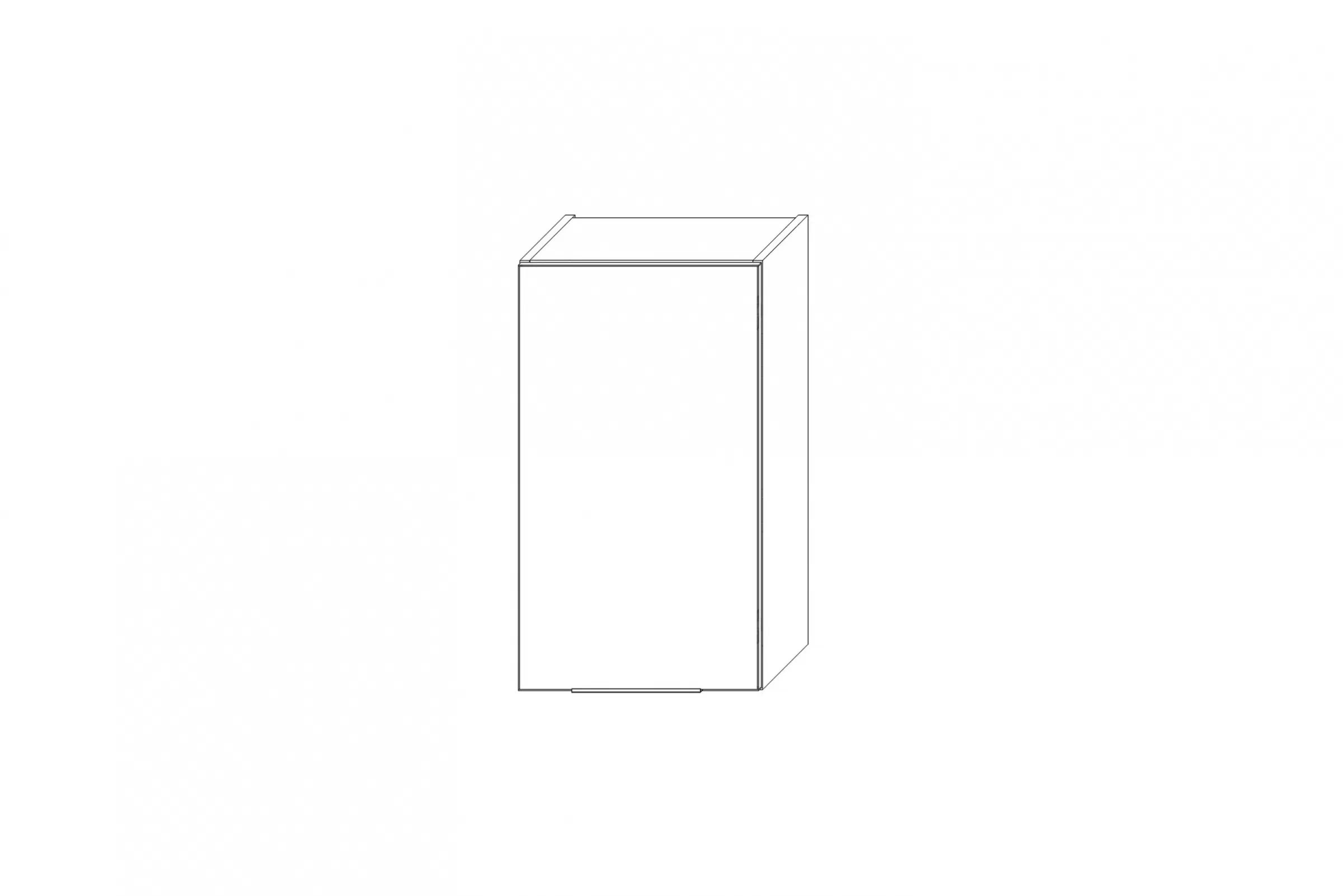 Horní kuchyňská skříňka Kammono K2 W40.1/71 jednodveřová skříňka kuchyňská závěsná Kammono K2 W40.1/71 jednodveřová