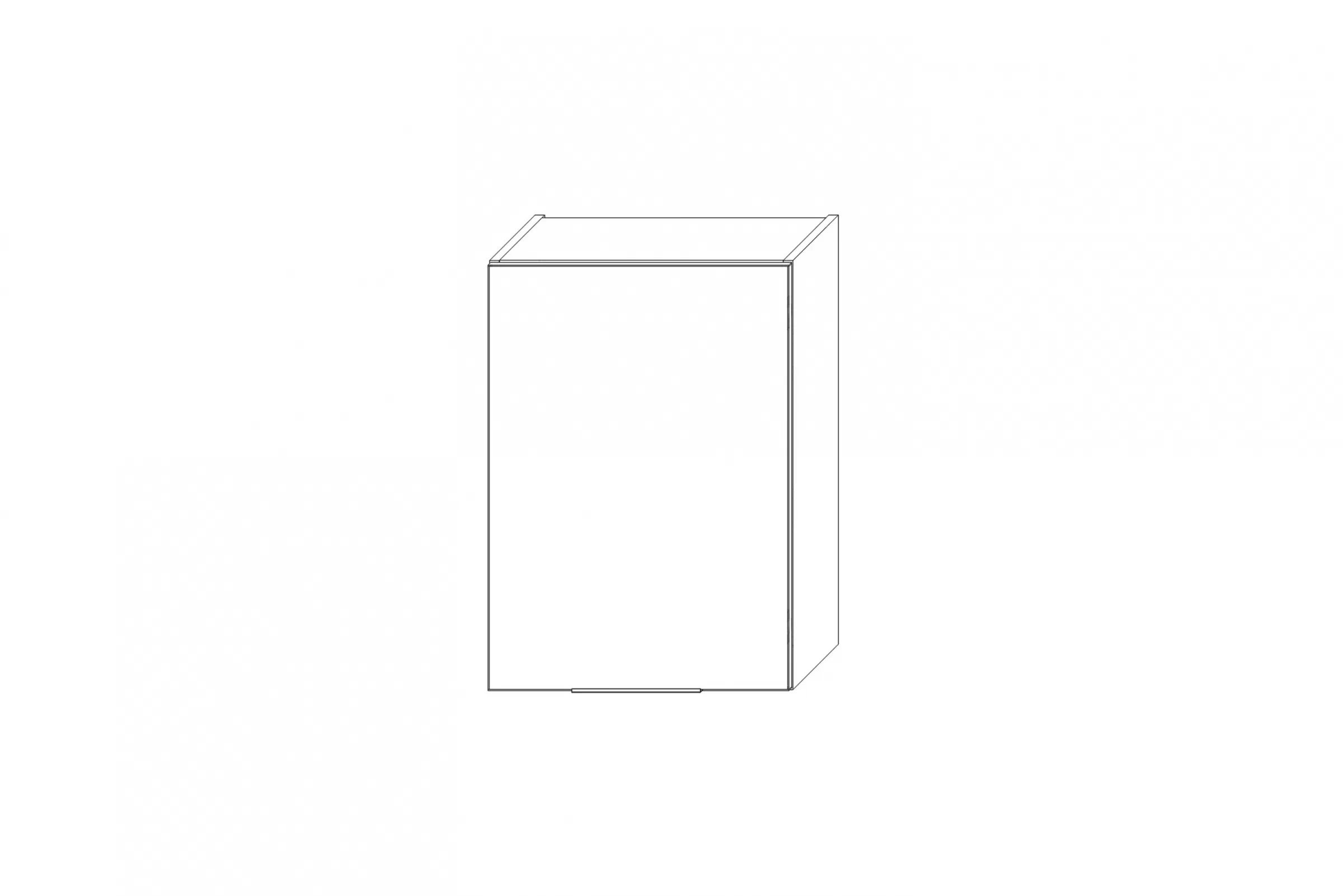 Horní kuchyňská skříňka Kammono K2 W50.1/71 jednodveřová skříňka kuchyňská závěsná Kammono K2 W50.1/71 jednodveřová