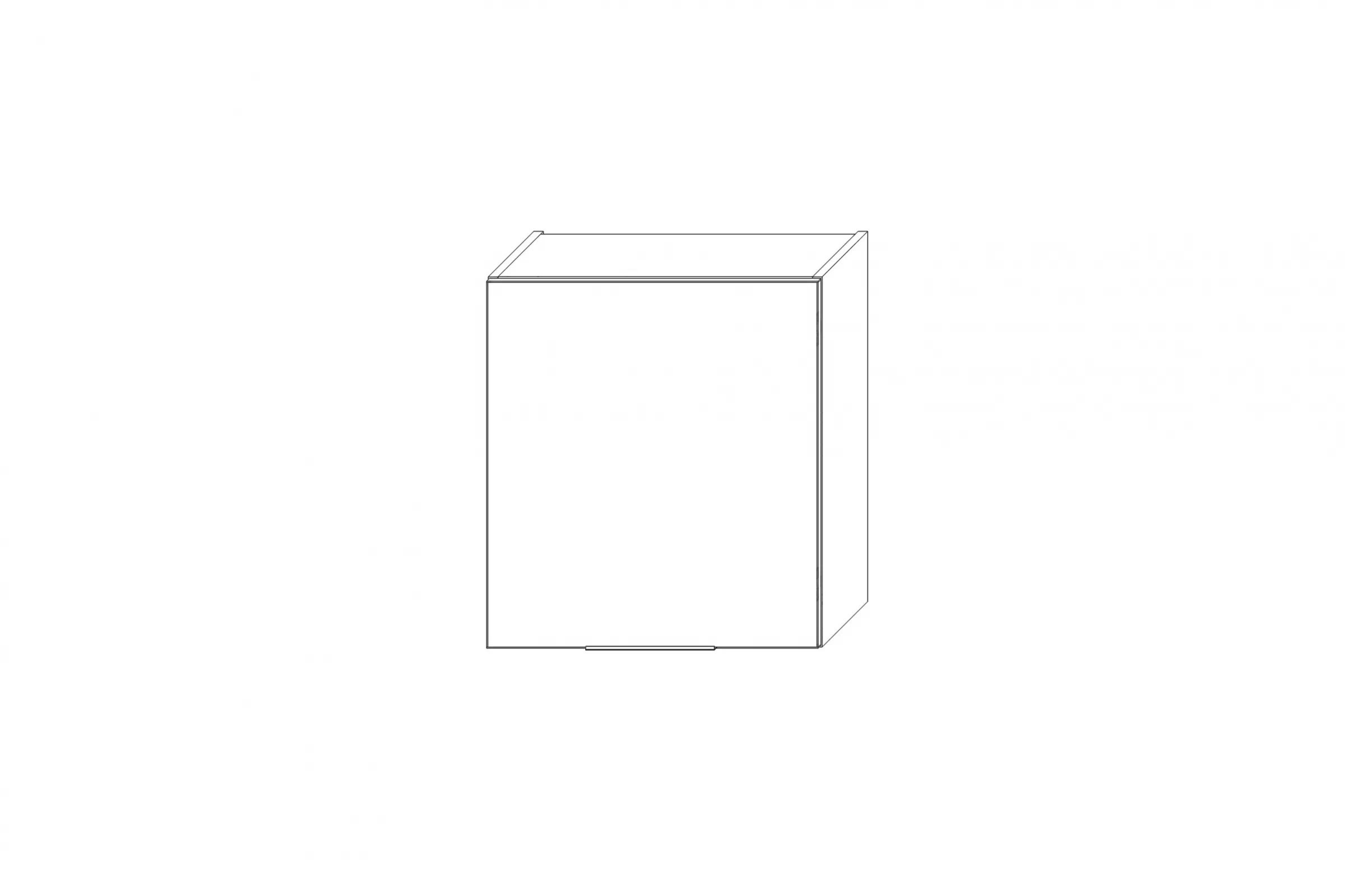 Horní kuchyňská skříňka Kammono K2 W55.1/61 jednodveřová skříňka kuchyňská závěsná Kammono K2 W55.1/61 jednodveřová