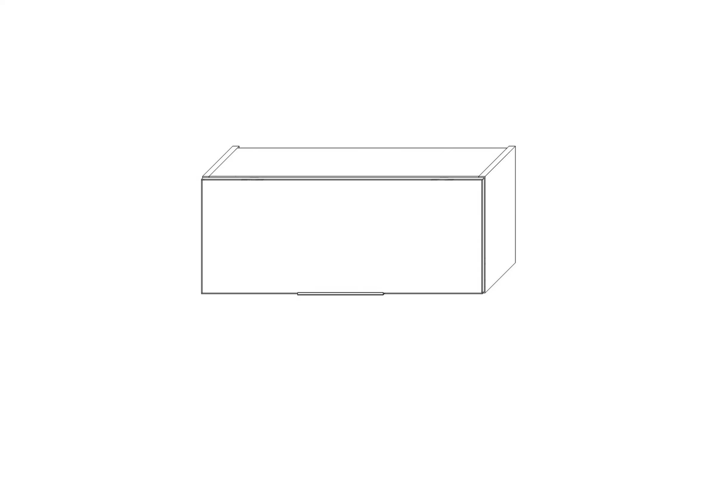 Nízká horní kuchyňská skříňka Kammono K2 WO70/29 skříňka kuchyňská závěsná Kammono K2 WO70/29 nízká