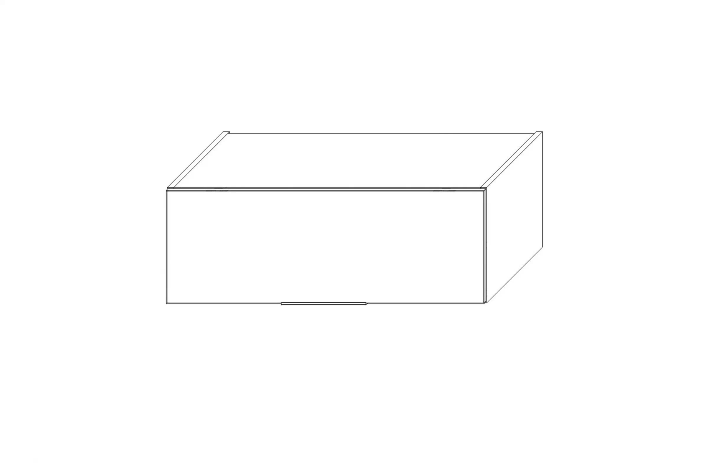 Nástavná horní kuchyňská skříňka Kammono K2 WO80/29N skříňka kuchyňská závěsná Kammono K2 WO80/29N nadstawkowa