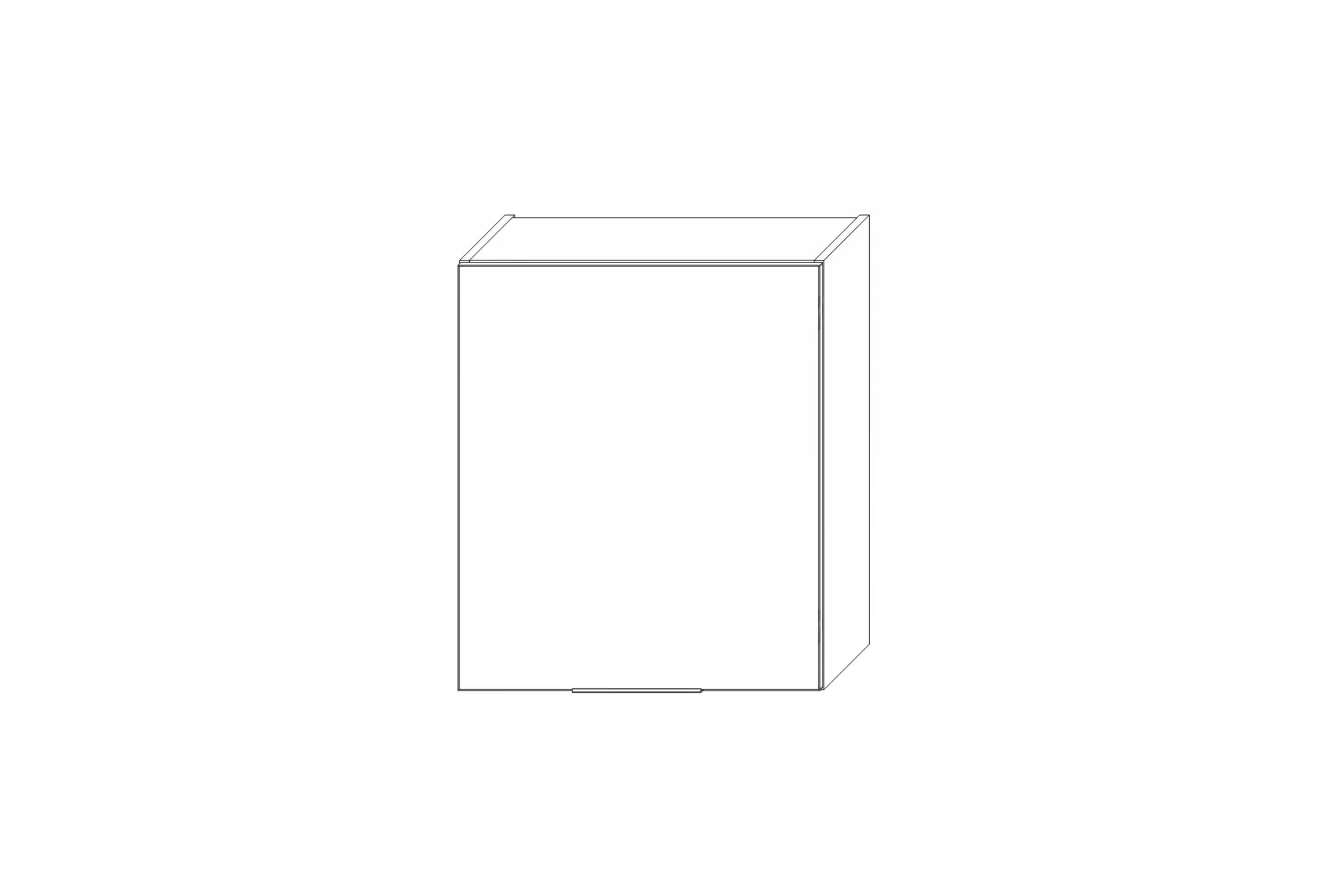 Horní kuchyňská skříňka Kammono K2 WS60.1/71 jednodveřová s odkapávačem na nádobí skříňka kuchyňská závěsná Kammono K2 WS60.1/71 jednodveřová z suszarka pro naczyn