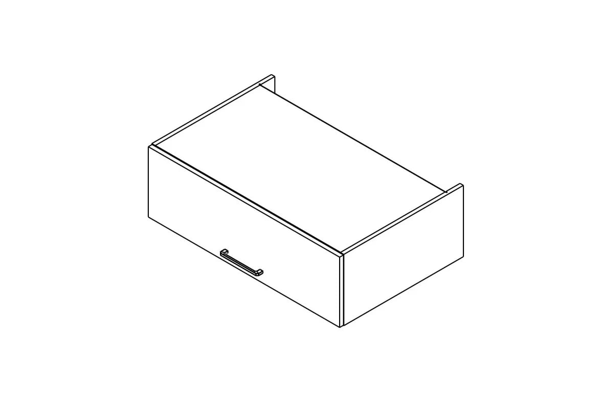 skříňka kuchyňská závěsná Kammono P2 SNO90/29N nadstawkowa nad AGD skříňka kuchyňská závěsná Kammono P2 SNO90/29N nadstawkowa nad AGD