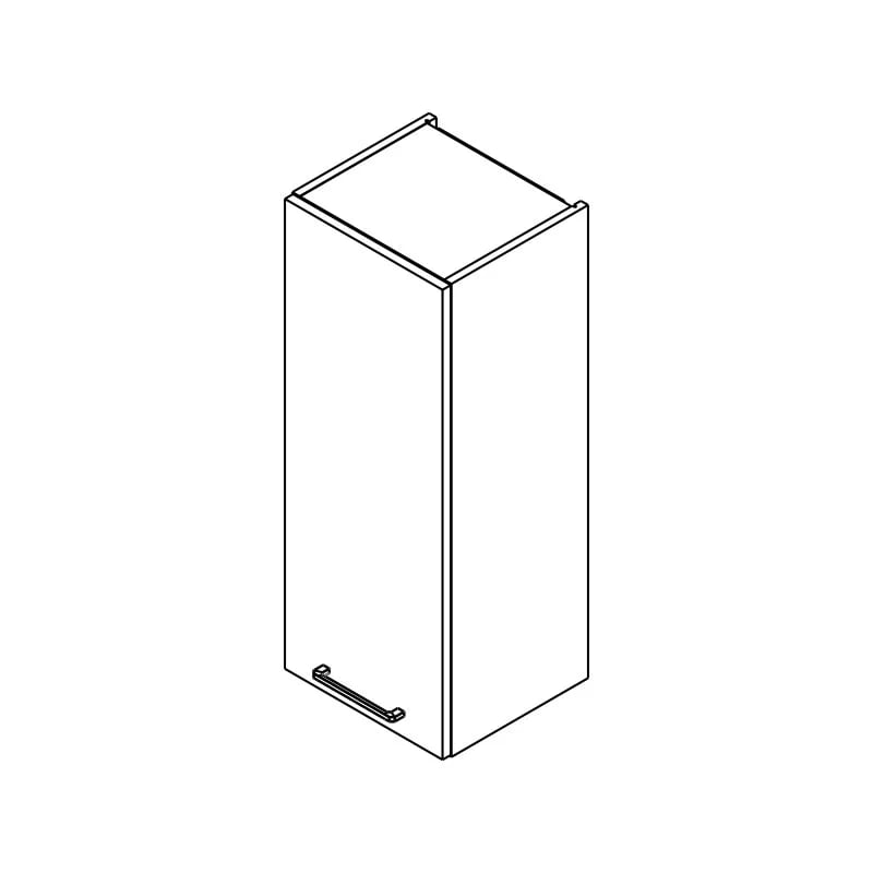 skříňka kuchyňská závěsná Kammono P2 W35.1/90 jednodveřová skříňka kuchyňská závěsná Kammono P2 W35.1/90 jednodveřová