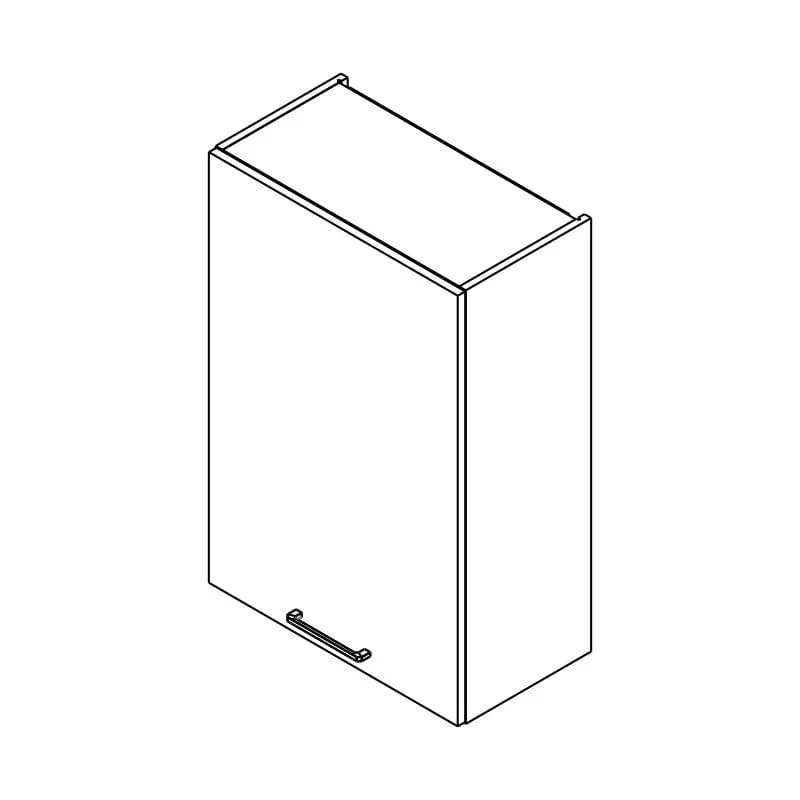 skříňka kuchyňská závěsná Kammono P2 W60.1/90 jednodveřová skříňka kuchyňská závěsná Kammono P2 W60.1/90 jednodveřová
