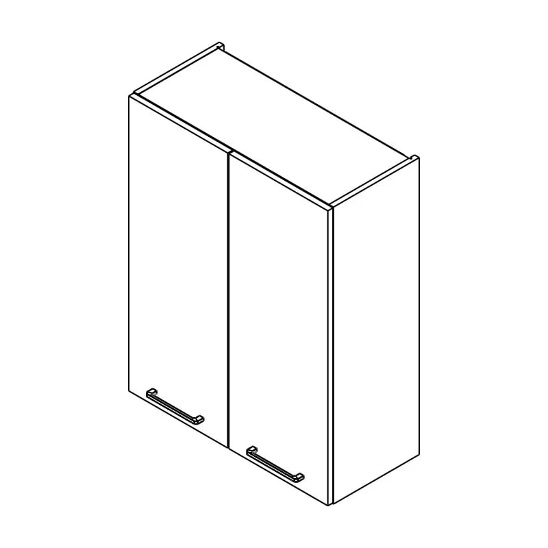 skříňka kuchyňská závěsná Kammono P2 W70/90 dvoudveřová skříňka kuchyňská závěsná Kammono P2 W70/90 dvoudveřová