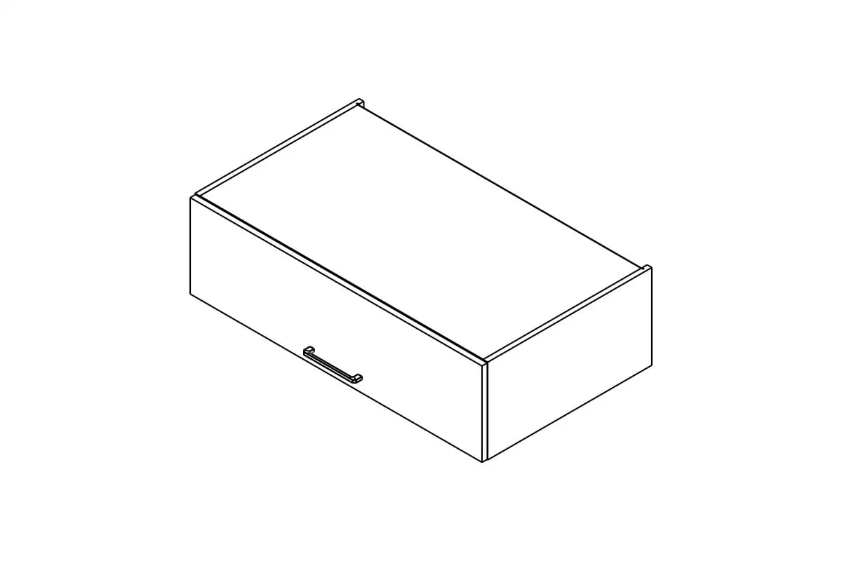 Skrinka Kuchynská závesná Kammono P2 WO100/29N horná Skrinka Kuchynská závesná Kammono P2 WO100/29N horná