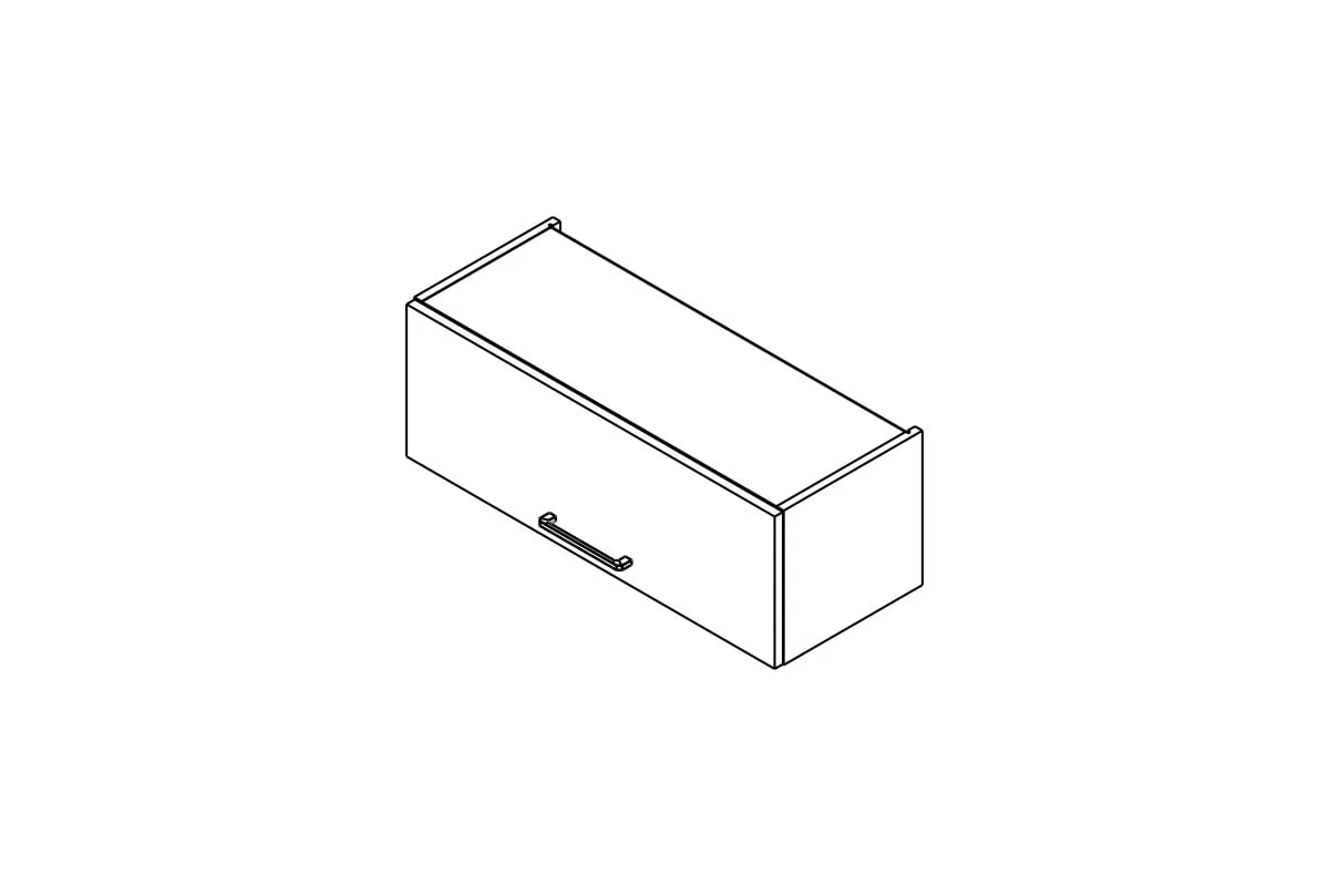 skříňka kuchyňská závěsná Kammono P2 WO80/29 nízká skříňka kuchyňská závěsná Kammono P2 WO80/29 nízká