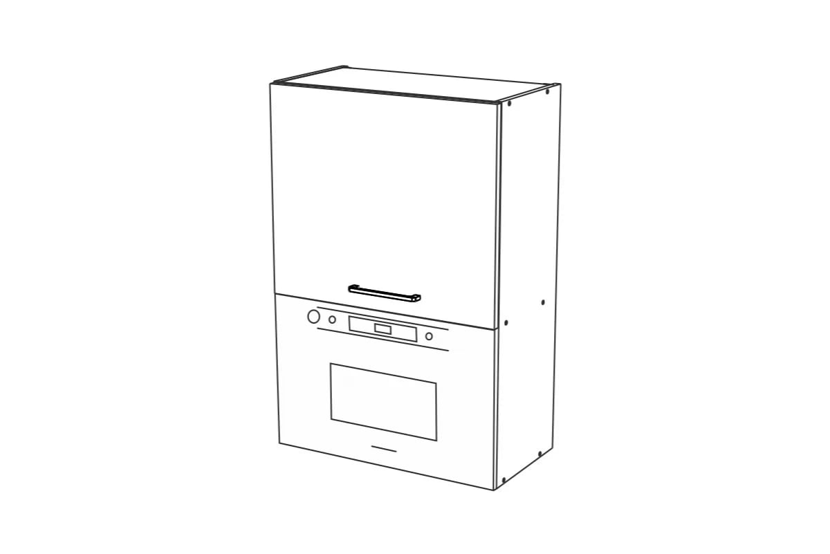 skříňka kuchyňská závěsná Kammono P2 WOM1Z60/90 pod zabudowe mikrofalowki skříňka kuchyňská závěsná Kammono P2 WOM1Z60/90 pod zabudowe mikrofalowki