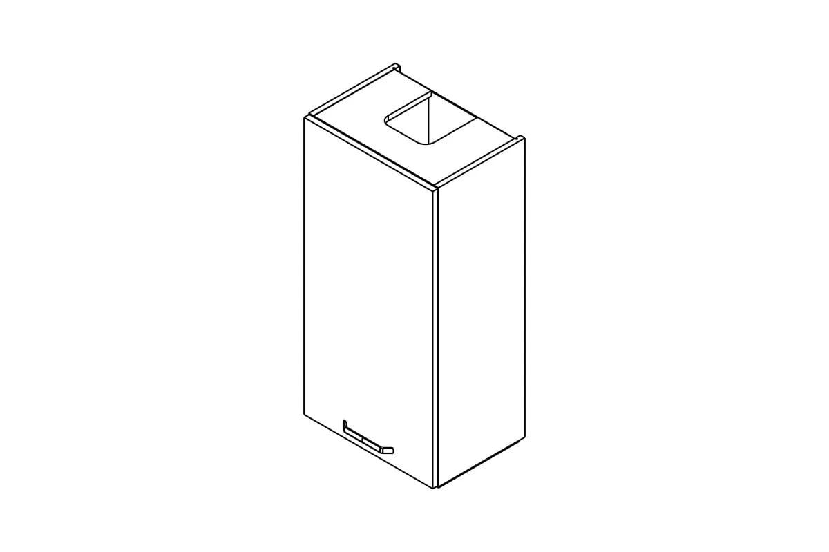 Skrinka Kuchynská závesná Kammono P2 WP4C45.1/90 digestorová do riadu nad plyta indukcyjna Skrinka Kuchynská závesná Kammono P2 WP4C45.1/90 digestorová do riadu nad plyta indukcyjna