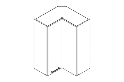 Skrinka Kuchynská závesná Kammono P2 WRP65/100 dvojdverová rohová Skrinka Kuchynská závesná Kammono P2 WRP65/100 dvojdverová rohová