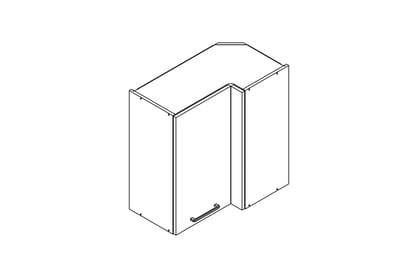Skrinka Kuchynská závesná Kammono P2 WRP70x40/71 jednodverová rohová