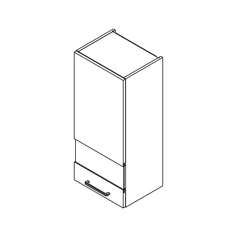 Skrinka Kuchynská závesná Kammono P2 WW40.1/90 jednodverová s presklením Skrinka Kuchynská závesná Kammono P2 WW40.1/90 jednodverová s presklením