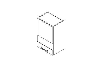 Skrinka Kuchynská závesná Kammono P2 WW45.1/71 jednodverová s presklením