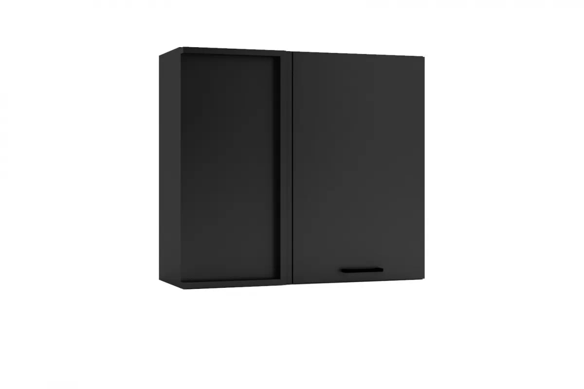 Horní rohová kuchyňská skříňka Anika WNP – grafit Skříňka kuchyňská závěsná rohová Anika WNP - grafit