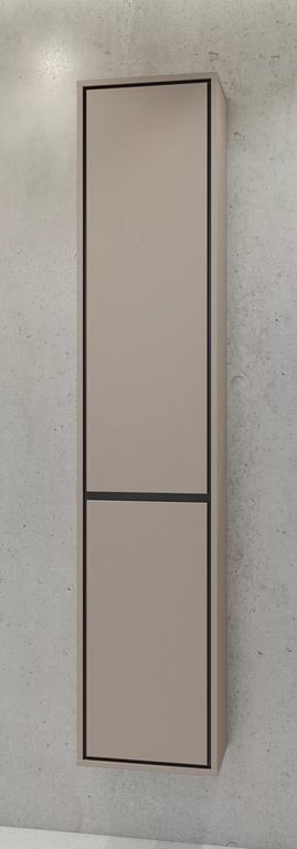 Závěsná koupelnová skříňka Irvine 35 cm – congo / černá skříňka lazienkowa Irvine 35 cm závěsná - congo / černá 