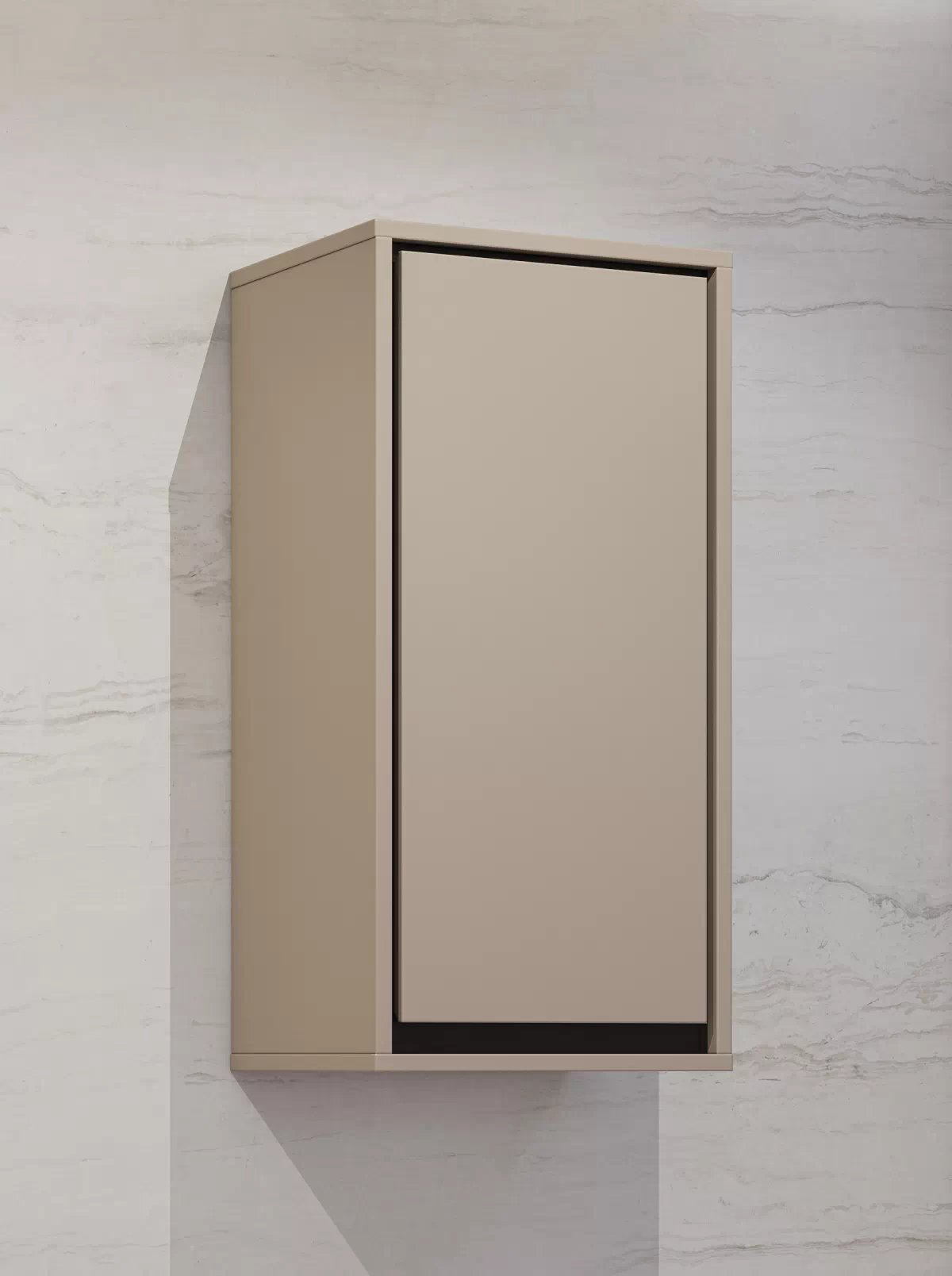 Závesná skrinka do kúpeľne Irvine 35 cm – congo / čierna Skrinka lazienkowa Irvine 35 cm závesná - congo / Čierny