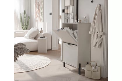 skříňka na boty Cremona - béžová Pískový  skříňka na boty Cremona - béžová Pískový 