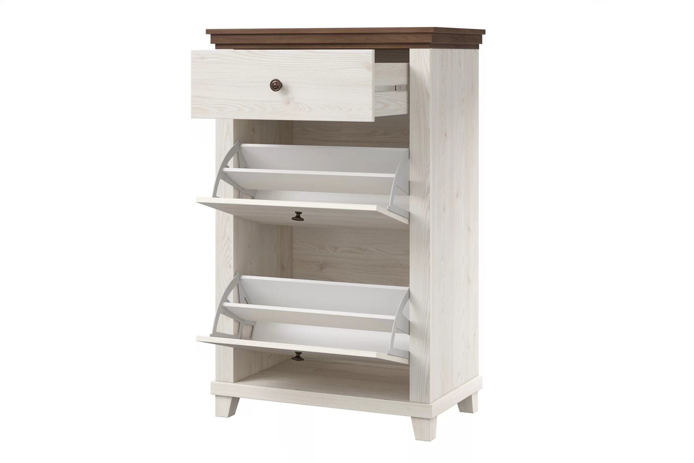 Skříňka na boty Evora 28 se zásuvkou 71 cm - abisko ash / dub lefkas skříňka na boty Evora 28 z szuflada 71 cm - abisko ash / dub lefkas