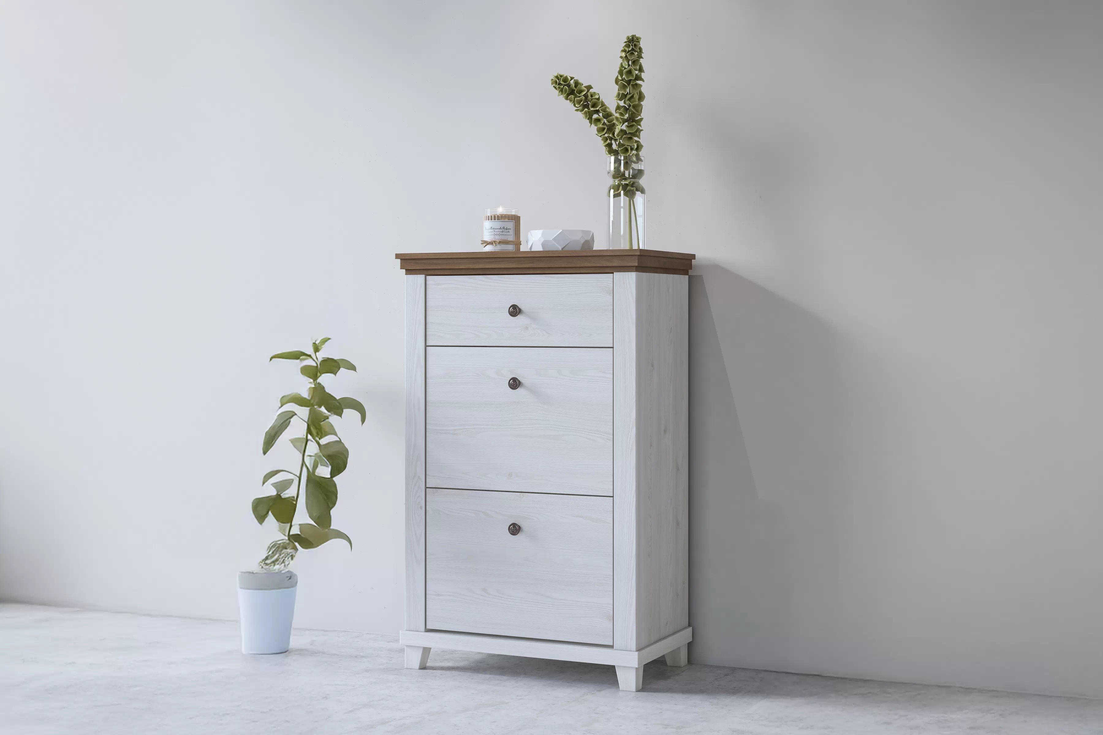 Skříňka na boty Evora 28 se zásuvkou 71 cm - abisko ash / dub lefkas skříňka na boty Evora 28 z szuflada 71 cm - abisko ash / dub lefkas