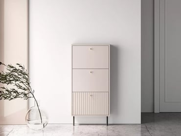 Botník Jamuzi 60 cm - kašmír skříňka na boty Jamuzi 60 cm - kašmír