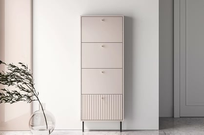 Botník Jamuzi 60 cm - kašmír skříňka na boty Jamuzi 60 cm - kašmír