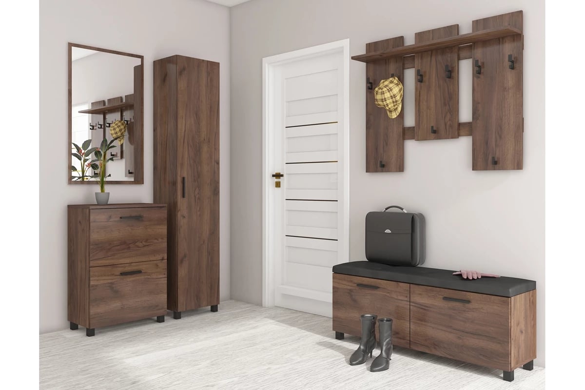 Skrinka na topánky Keri 6 Predsieň Laminát