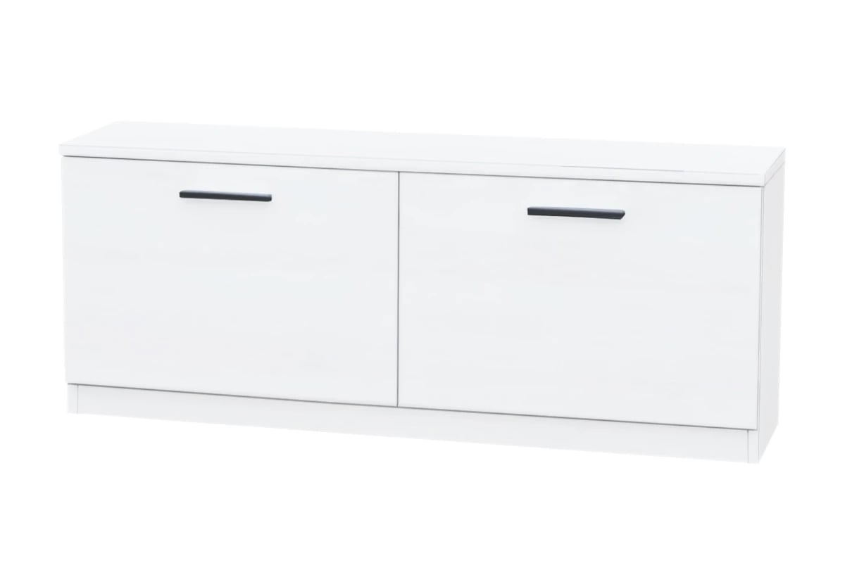 Skrinka na topánky Keri 6 Biela Skrinka na topánky