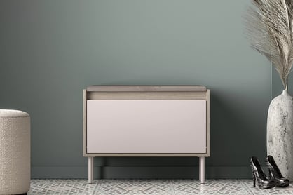 Botník Tivano 06 69 cm - kašmír / dub cremona skříňka na boty Tivano 06 69 cm - kašmír / dub cremona