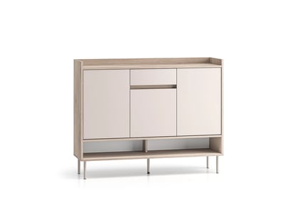 Botník Tivano 02 120 cm - kašmír / dub cremona