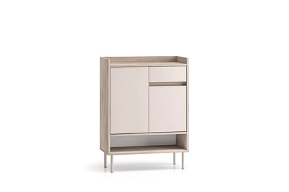 Botník Tivano 03 70 cm - kašmír / dub cremona