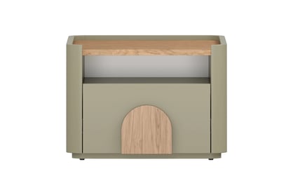 Nočný Stolík Amilio z szuflada 50 cm - eukaliptus / Dub baltic dune Nočný Stolík Amilio z szuflada 50 cm - eukaliptus / Dub baltic dune / úchyty Dub prírodné