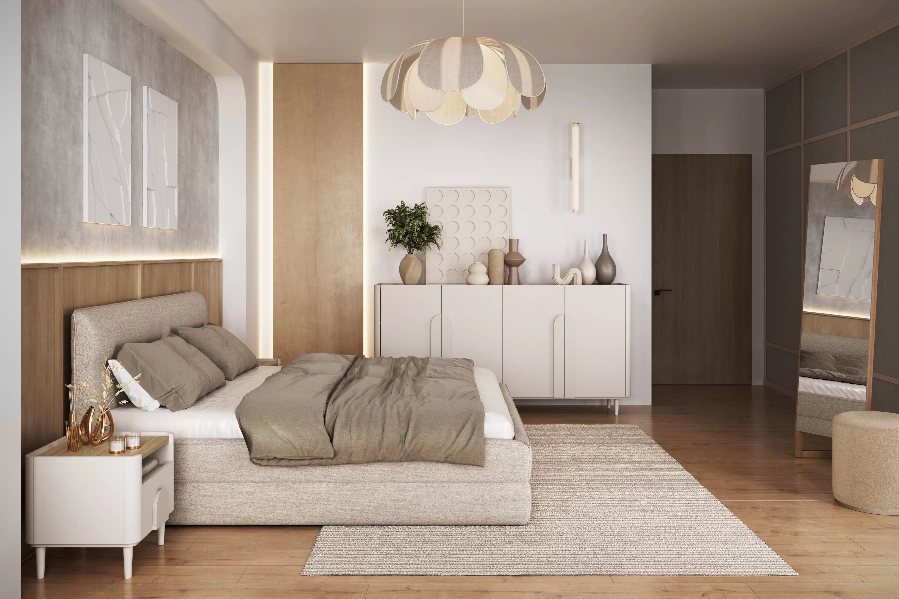 Nočný stolík Amilio 50 cm na nožičkách - kašmírová / dub olejovaný Nočný Stolík Amilio z szuflada 50 cm na nôžkach - kašmír / Dub olejowany / úchyty kašmír