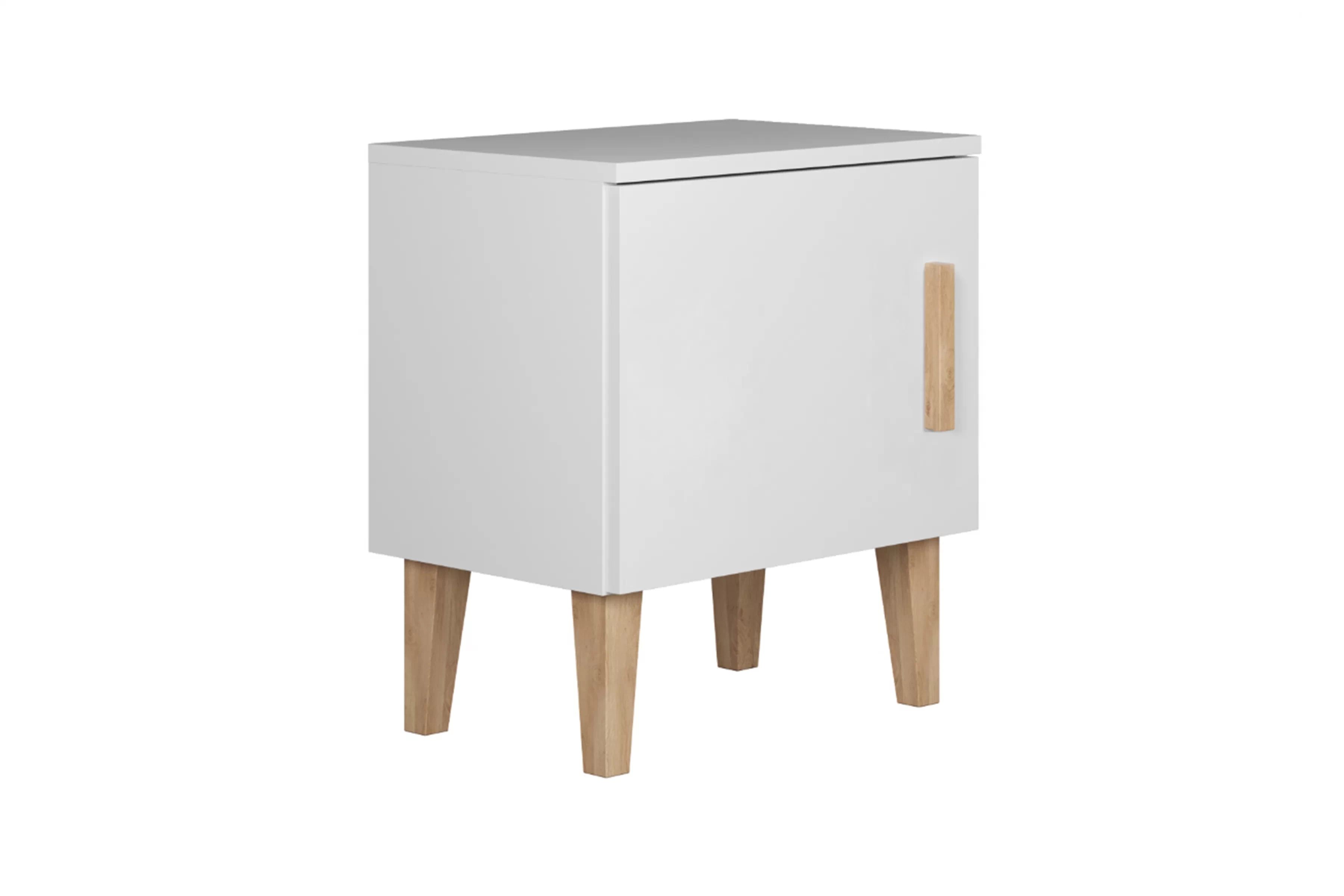 Nočný stolík Balio 50 cm - biela Nočný Stolík Balio 50 cm - Biely