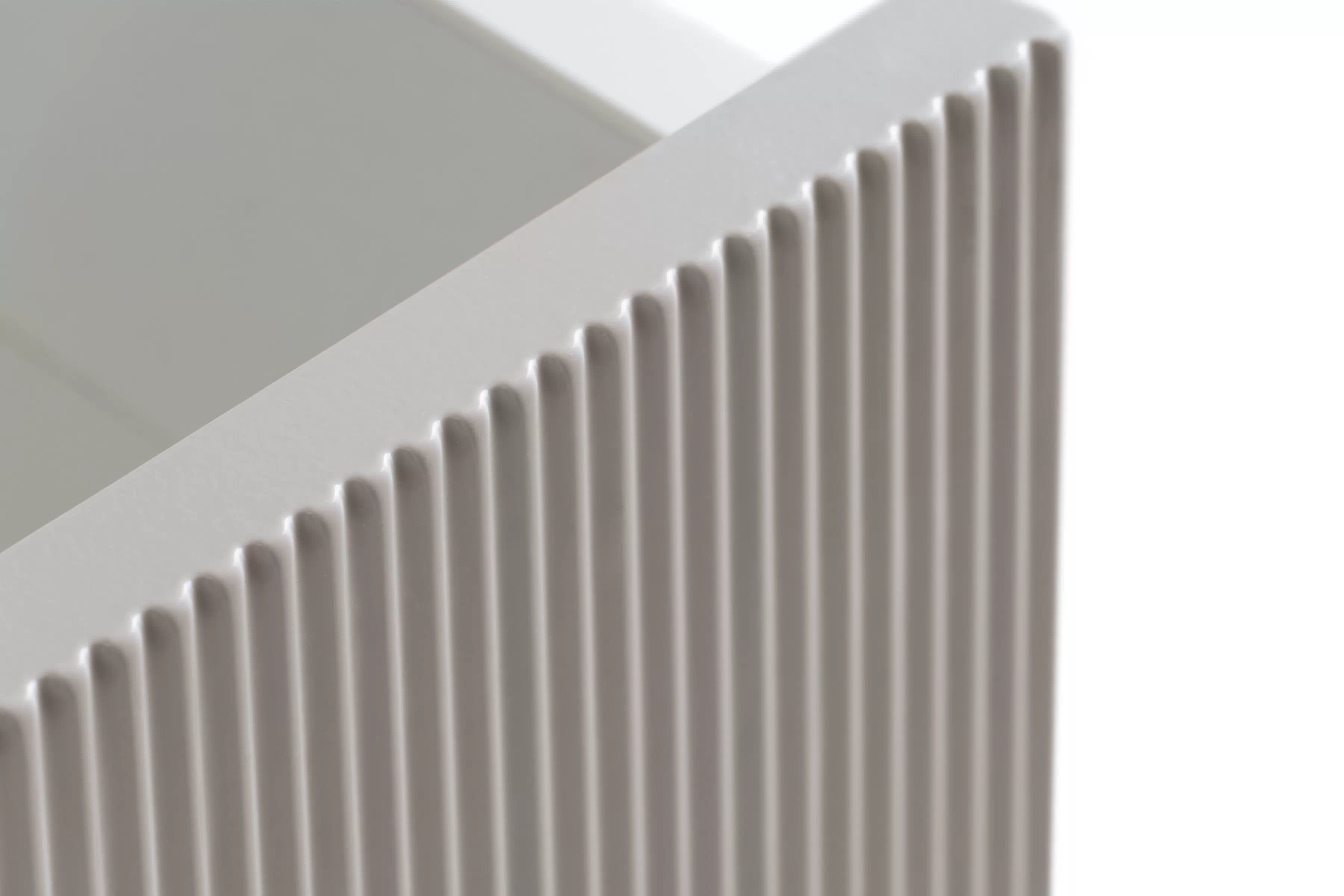 Noční stolek Nubo 46 cm - kašmírová / zlaté nožky Noční stolek Gotimo 46 cm se zásuvkami - kašmír / zlote Nohy