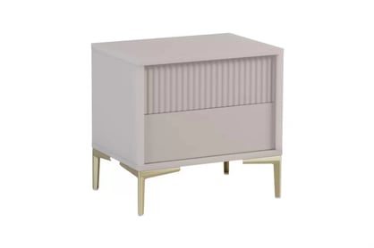 Nočný Stolík Luvi 54 cm - béžový